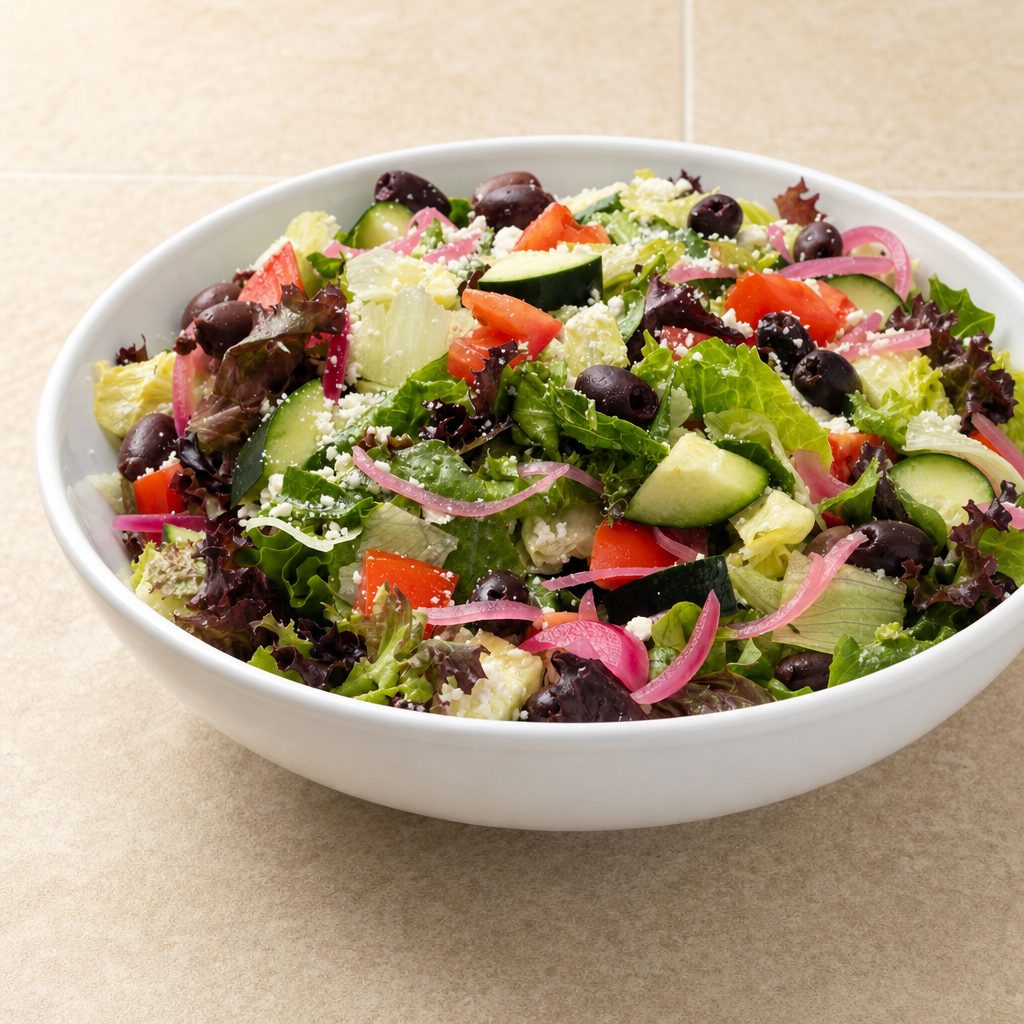 Friday Greek Salad Special.
