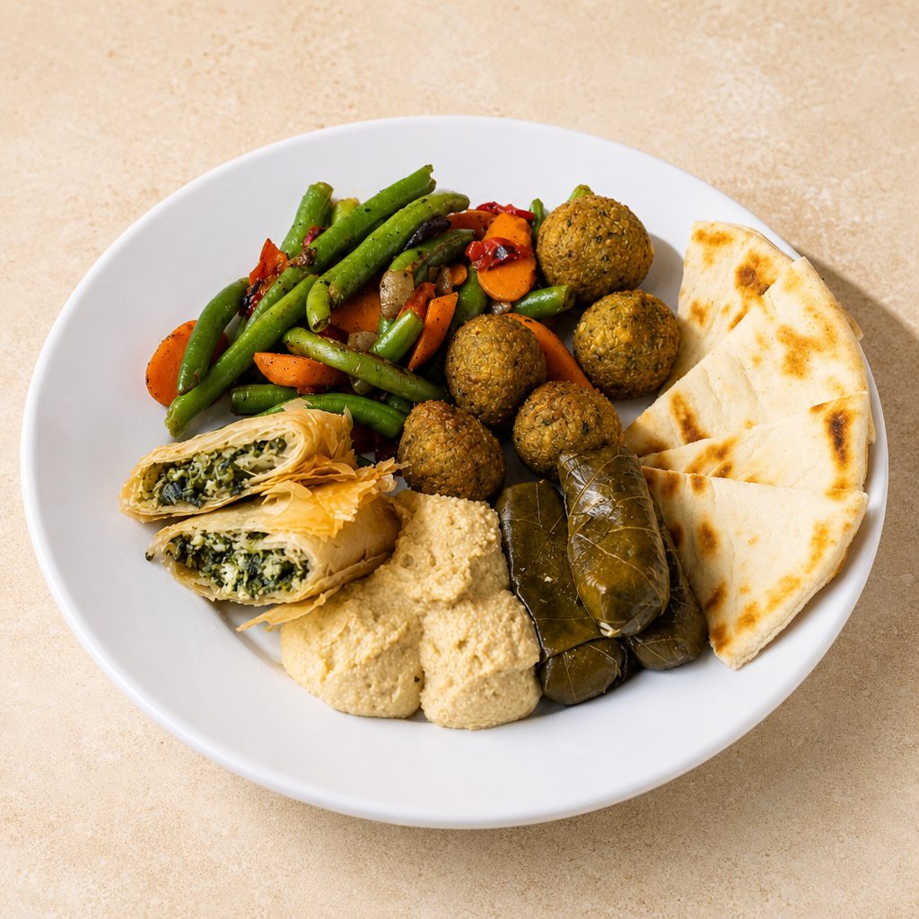 Wednesday Vegetarian Plate Special.