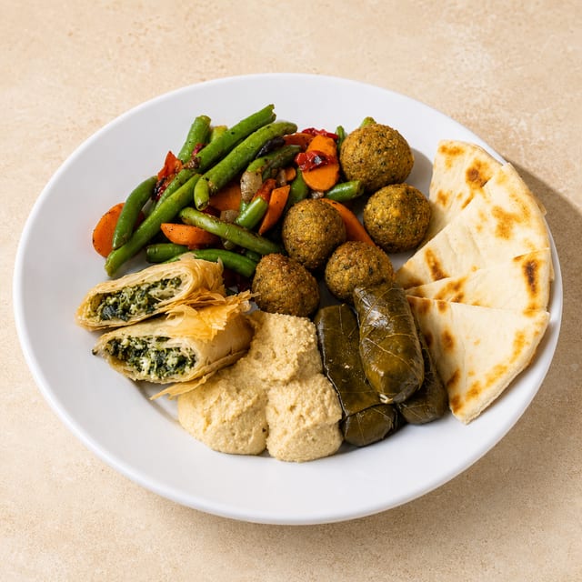 Wednesday Vegetarian Plate Special.