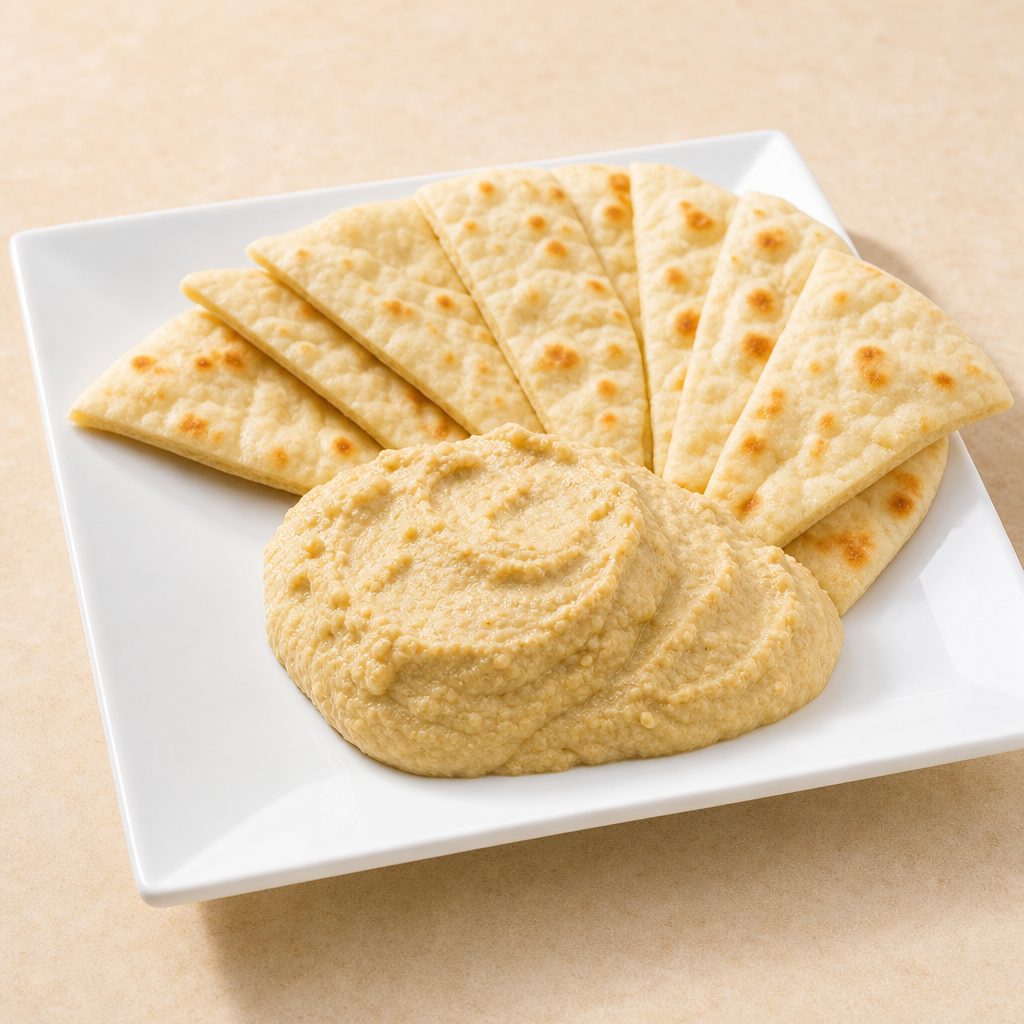 Hummus and Pita.