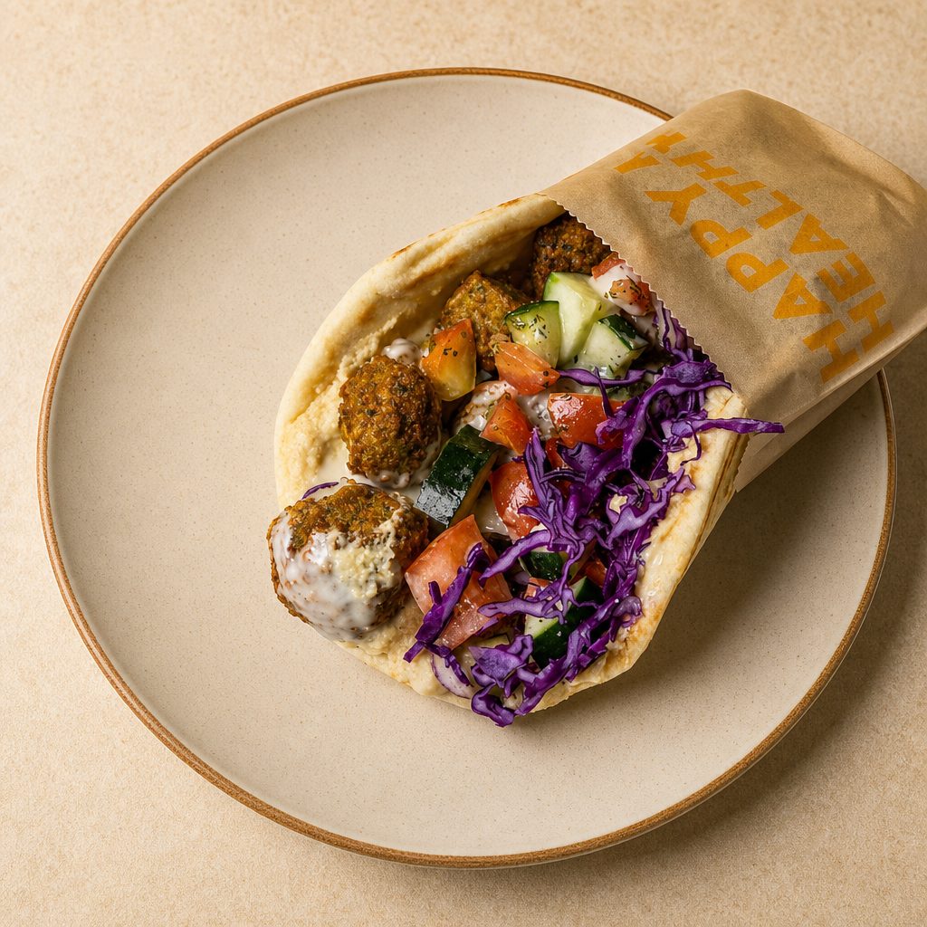 Falafel Pita Double Combo.