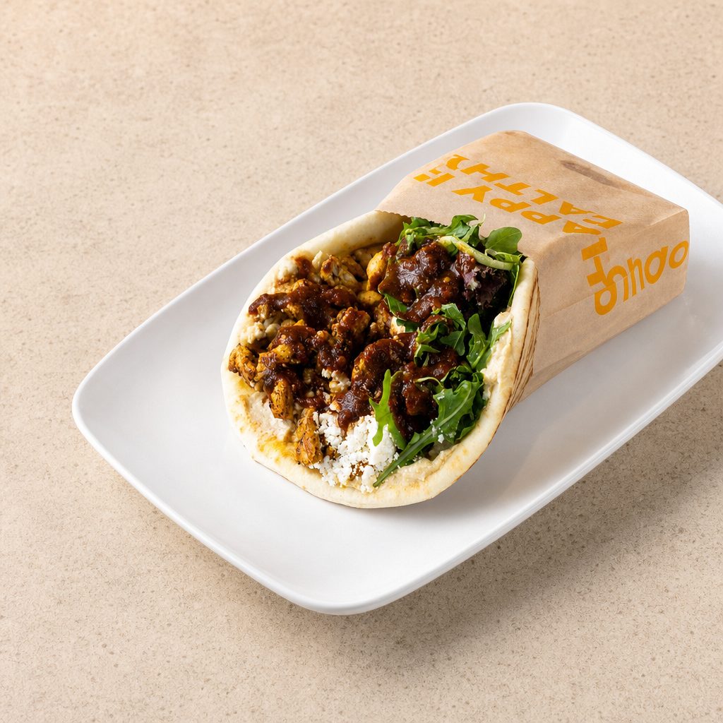 Chicken Shawarma Pita Double Combo.