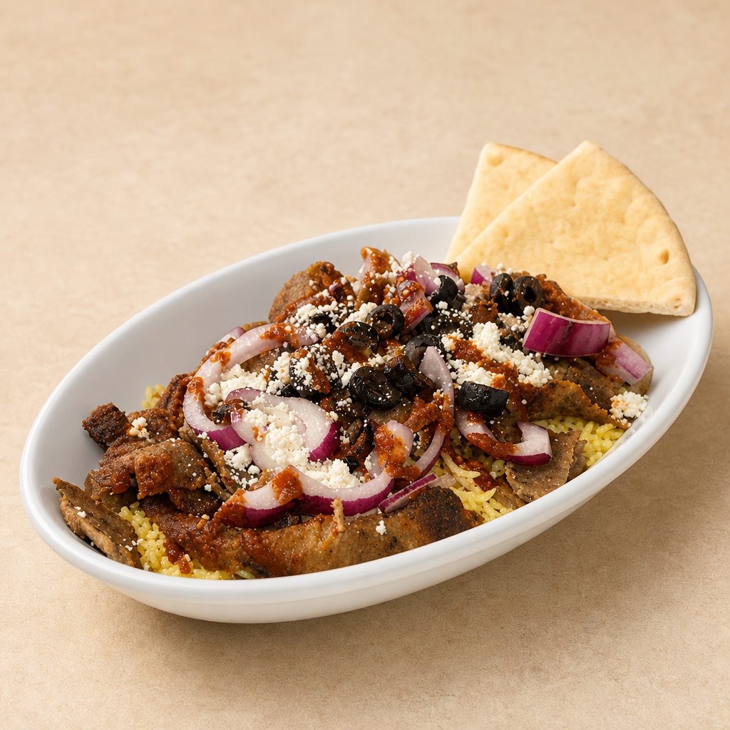 Monday Gyro Bowl Special.